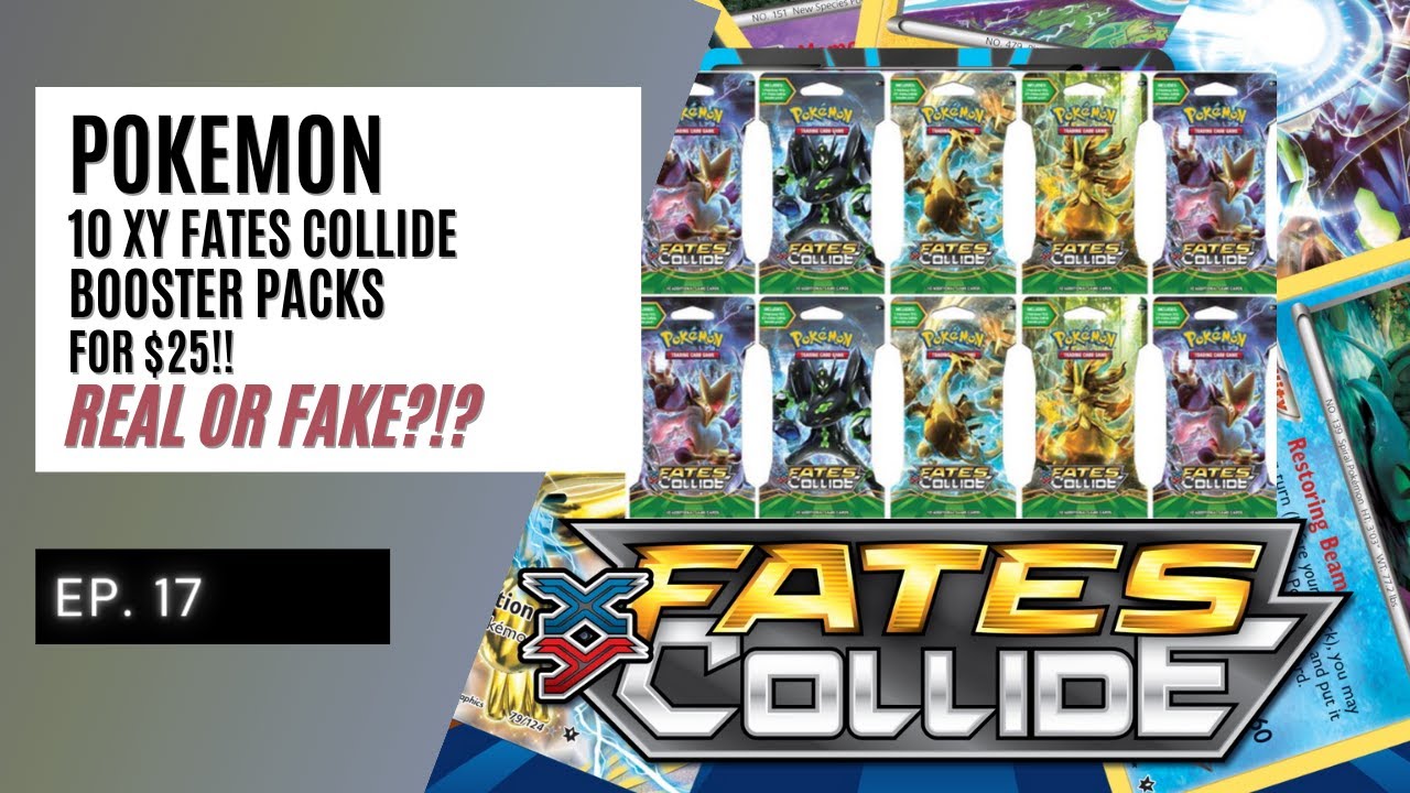 10 XY Fates Collide Booster Packs for only $25!!!! Opening all 10! Scam or was this a steal!?