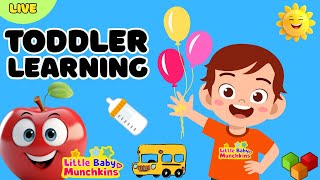Download Lagu Toddler Learning (Ages 1-3) ABC Songs 👶 Little Baby Munchkins | Kids Rhymes MP3 Download Lagu Toddler Learning (Ages 1-3) ABC Songs 👶 Little Baby Munchkins | Kids Rhymes MP3