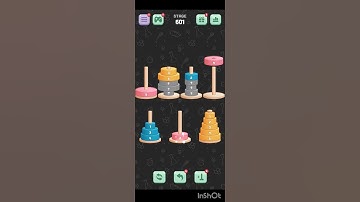 Tower of Hanoi sort level 601