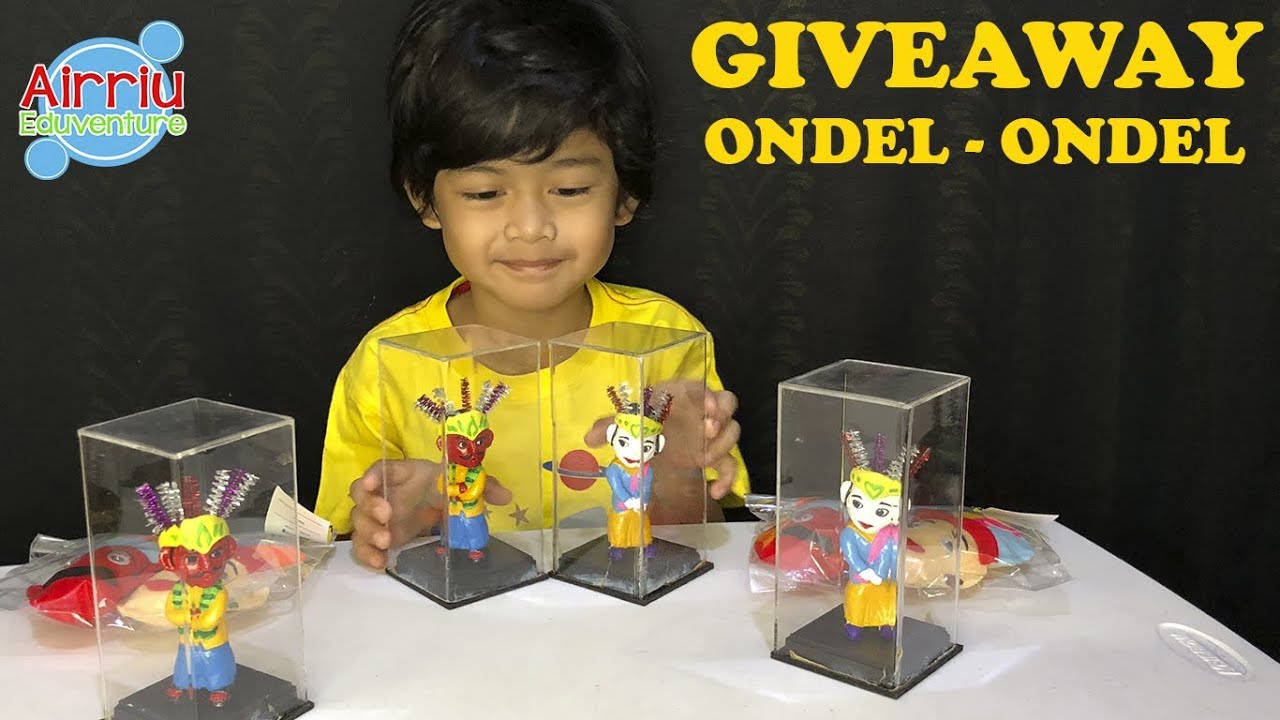 Giveaway Ondel Ondel April 2018 SUDAH TUTUP YouTube