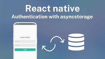React Native Authentication Asyncstorage - TypeScript - 2023