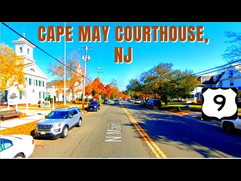 (3) US 9: Traveling From Cape May Courthouse to Seaville | SPLIT SCREEN (N)