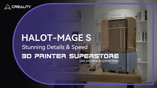 Creality HALOT-MAGE S 14K Ultra High Resolution MSLA 3D Printer | Unboxing and Setup