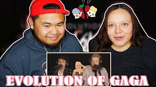 Video thumbnail of "SUPERFRUIT EVOLUTION OF LADY GAGA | COUPLES REACTION 2018 |"