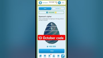 yaytsogram Cipher daily Code 13 October  yaytsogram combo code #yaytsogram #code