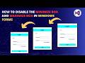 How to disable (remove) the minimize and maximize box in windows forms