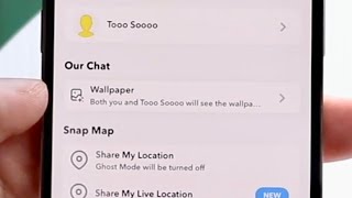 How To Change Chat Wallpaper On Snapchat!