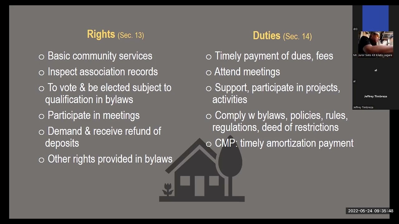 DHSUD-Region 3 Orientation PART 1