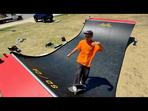 We built a Mini Ramp for Toyota