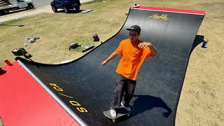 We built a Mini Ramp for Toyota