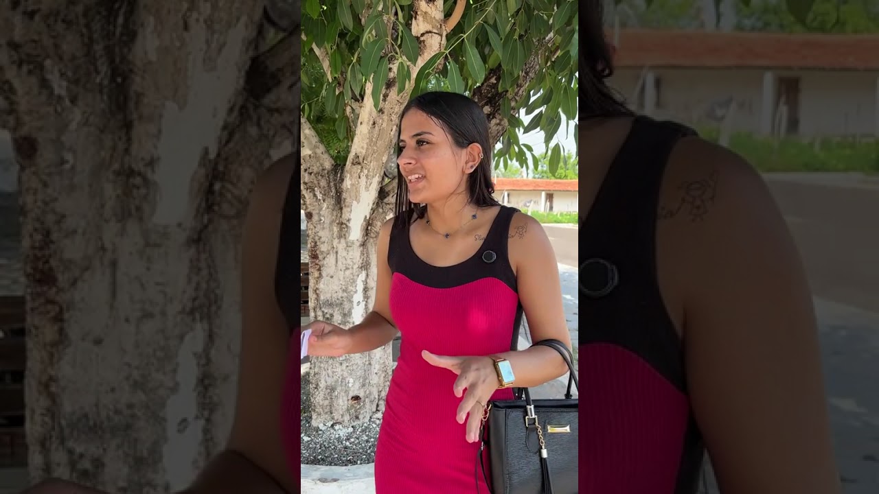 Mendiga tentou salvar moça de cair em um golpe 