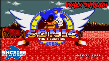Sonic.Exe Mega Drive Demo (Sonic Hacking Contest 2022) - Walkthrough