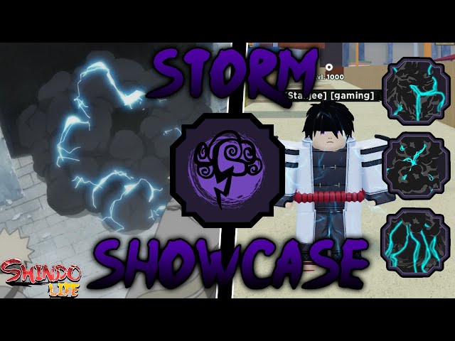 CODE] *NEW* SHINDO STORM GAMEMODE SHOWCASE! *Must Play*, Shindo Life