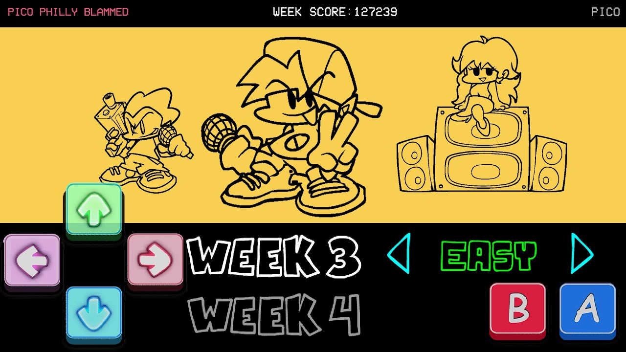 FMF Mod. Pico. [Pico-Philly-Blammed].(Friday Night Funkin). - YouTube