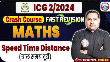 ICG 02/2024 | ICG Maths Crash Course, Time & Work, ICG Maths Fast Revision By Shobhit Sir