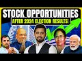 Stocks that can rally if bjp wins 2024 election results  what if bjp lose 2024 election