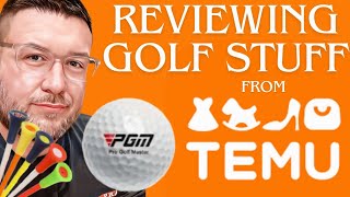 Temu golf ball and tees review. We've jumped on the Temu bandwagon. BUT ARE THEY ANY GOOD?? #temu