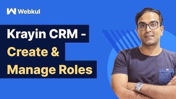 Krayin -  How to Create & Manage Roles | Laravel CRM