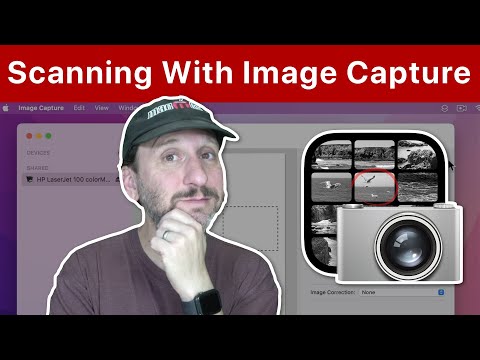 Using Image Capture To Scan Documents