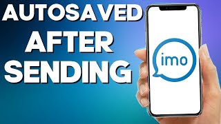 How to Autosaved After Sending On Imo App screenshot 3