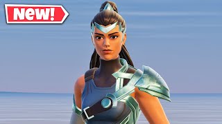New ODYSSEY Skin Gameplay in Fortnite! (Changes Color With Rank) screenshot 2