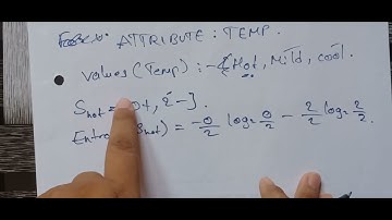 Machine Learning | Unit 1:Decision Tree Algorithm- ID3 Example (Part 3) | B.Tech R18 JNTU syllabus