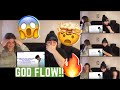 Nasty C - God Flow (Lyrics) Ft CrownedYung Reaction!!! (AIN