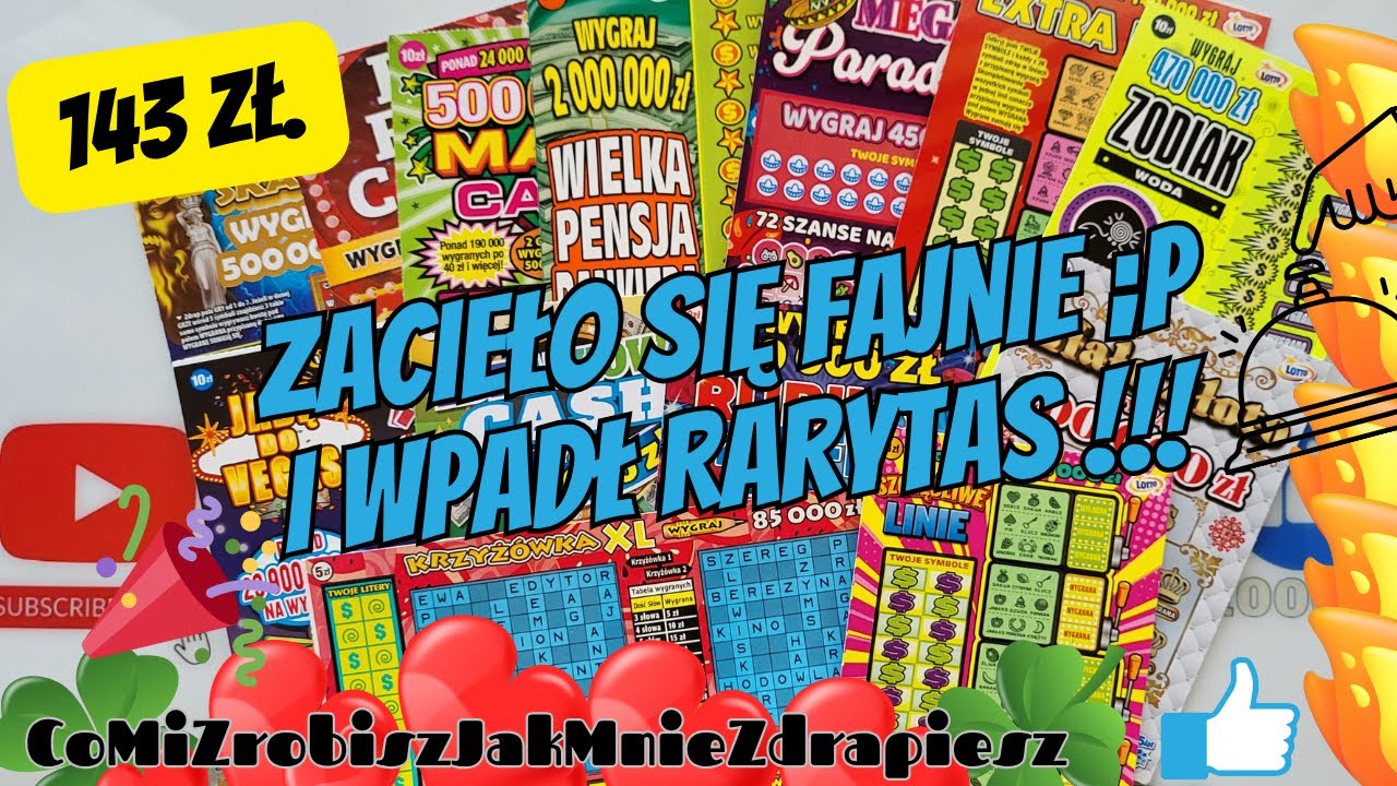 Miska takiej zdrapki jeszcze nie mieliśmy 😘🔞💪💞💥🎉😁🍀😊💲❤️