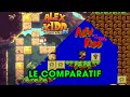 Alex kidd in miracle world dx 2021 versus original version 1986  fanmade  le comparatif fr