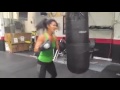 White rock boxing personal trainer  diana mirgon