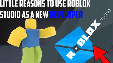 Alittle of why you should use roblox studio as a new developer :) #developer #coding #roblox #studio
