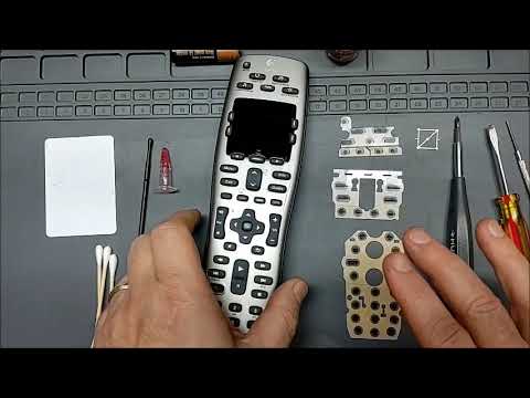 URC MX850 MX700 MX800 MX650 Membrane Keypad Repair