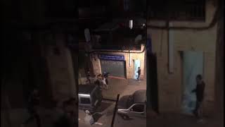 Violenta pelea entre dos personas de marruecos  en barcelona