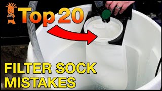 Filter Socks Will Be the Best Filter Your Reef Tank Ever Had...If You Can Avoid These Mistakes.