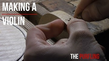 MAKING A VIOLIN | The PURFLING