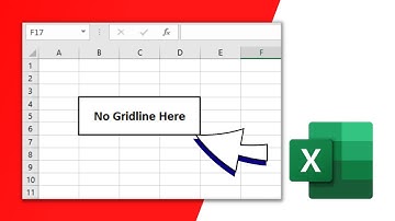 How to Remove Gridlines From Specific Cells in Excel