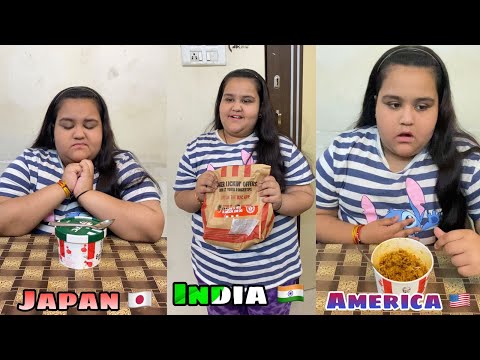 PEOPLE AFTER ORDERING ONLINE FOOD😲 ~ India🇮🇳 vs Japan🇯🇵 vs USA🇺🇸 | Abhay Bhadoriya #shorts