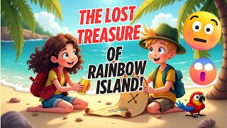 🌈 The Lost Treasure of Rainbow Island! 🏝️✨ | A Magical Adventure Story for Kids | Animated Storytime
