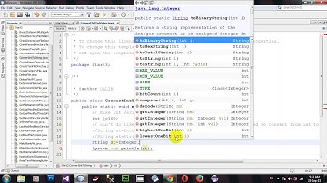 How to Convert int to String 3 Method in Java Netbeans