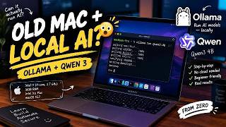I Turned My Old Intel MacBook Into a Local Al Computer | Ollama + Qwen 3