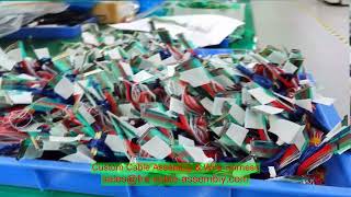 10pins LVDS CABO ATKORE Bandeja de cabo x453 Ribbon para câmeras profissionais 56 pinos Diagrama