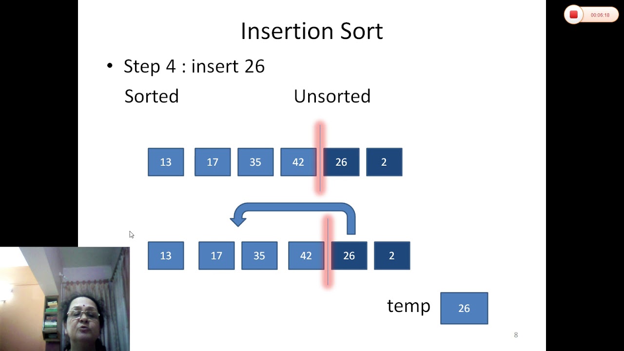 Insertion Sort YouTube