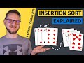 Insertion Sort Explained & Time Complexity | Python Course #18