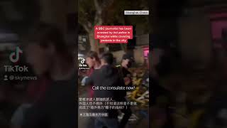 BBC journalist arrested in Shanghai
