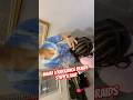 Mom braided Steph’s hair down for her wig #loudegangemom #braids #cornrolls #ethnichairstyles