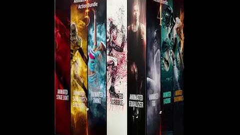 Animated Photoshop Action Bundle 04 y 05 - Descarga
