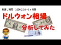 2020年2月18日(火)～1ヶ月間【暴落予兆？】ドルウォン相場を分析してみた