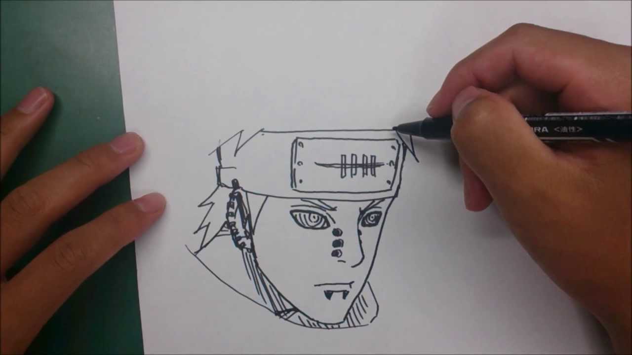 Naruto ペイン 描いてみた 倍速 Youtube