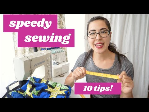 Video: How To Learn To Sew Quickly