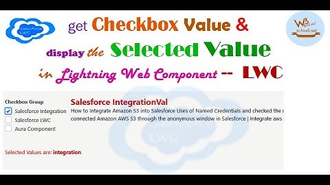 How to get/set checkbox value and display the selected value in lightning web component  -- LWC